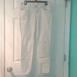 Size 15 White Skinny Jeans